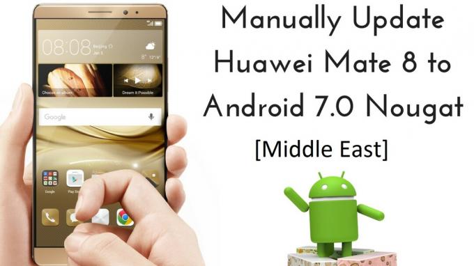 Scarica e installa l'aggiornamento Nougat per Huawei Mate 8 [B520] [Medio Oriente]