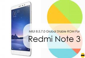قم بتنزيل تثبيت MIUI 8.5.7.0 Global Stable ROM لـ Redmi Note 3