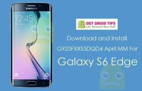 Atsisiųskite „Galaxy S6 Edge“ balandžio saugos „Marshmallow G925FXXS5DQD4“ diegimą