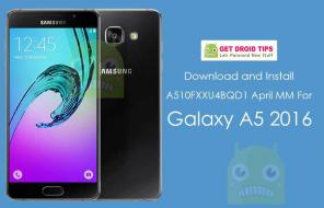 Stáhnout Nainstalovat A510FXXU4BQD1 April Security Marshmallow pro Galaxy A5 2016