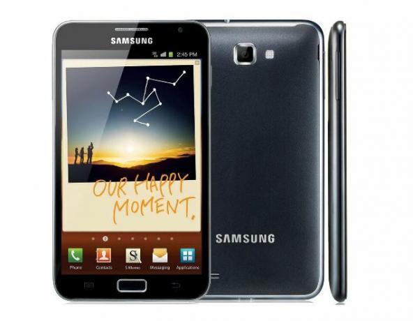 Šaknis ir įdiekite oficialų „TWRP“ atkūrimą „Samsung Galaxy Note 1“