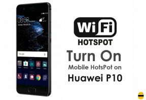 Kuinka luoda ja käyttää mobiilipistettä Huawei P10: ssä