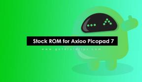 Stock ROM -levyn asentaminen Axioo Picopad 7: lle [Firmware Flash File / Unbrick]