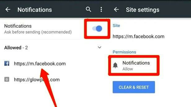 Cómo desactivar las notificaciones de Google Chrome