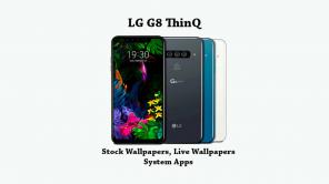 Last ned LG G8 ThinQ lagerbakgrunner, levende bakgrunnsbilder og systemapper