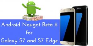 Laadige alla Android Nougat Beta 6 Galaxy S7 ja Galaxy S7 Edge jaoks