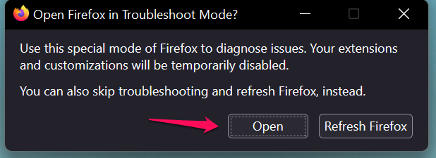 إزالة الملحقات السيئة في Firefox [6)