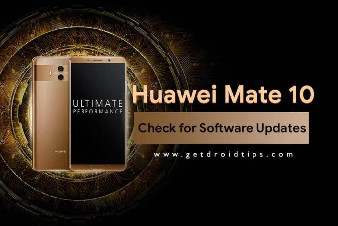 Como verificar se há novas atualizações de software no Huawei Mate 10