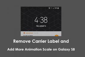 Hogyan lehet eltávolítani a hordozó címkét és további animációs skálát hozzáadni a Galaxy S8-hoz