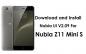 Актуализирайте Nubia UI V2.09 за ZTE Nubia Z11 Mini S NX549J
