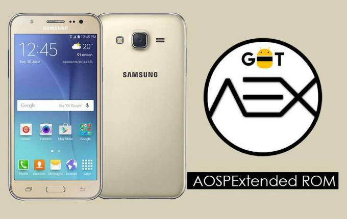 Как установить официальный AOSPExtended ROM для Galaxy J5