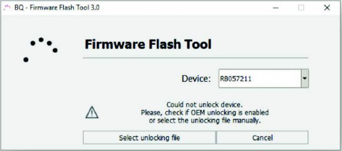 Výhody nástroja BQ Firmware flash 