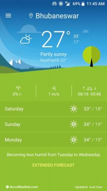 Download de app Nokia 8 Weather Widget en Clock Widget