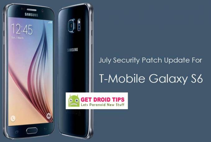 Pobierz Zainstaluj G920TUVS5FQG1 Lipiec Security Nougat dla T-Mobile Galaxy S6