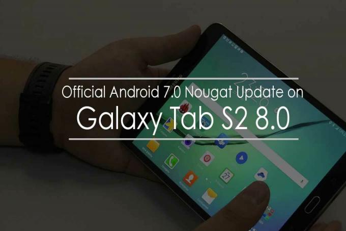 Installeer T715XXU2CQCL Android Nougat op Galaxy Tab S2 8.0 SM-T715
