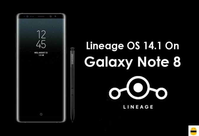 A Lineage OS 14.1 telepítése a Galaxy Note 8-ra