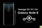 Lineage OS 14.1: n asentaminen Galaxy Note 8: een