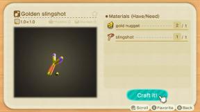 ¿Cómo conseguir Golden Slingshot en Animal Crossing: New Horizons?