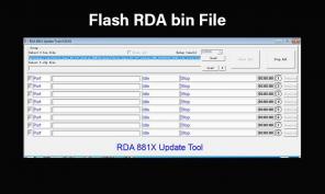 Comment flasher le fichier bin RDA à l'aide de l'outil de clignotement RDA