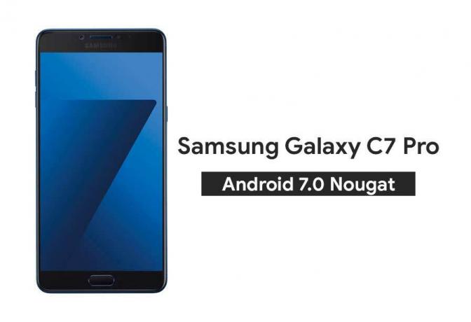Allalaadimine Installige Android 7.0 Nougat seadmega C701FDDU1BQL9 Galaxy C7 Pro-le