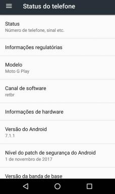 Moto G4 Play Android 7.1.1 Nougat-opdateringen kører nu