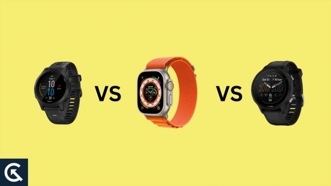 Apple Watch Ultra vs Garmin Forerunner 955 VS Forerunner 945: kuris iš jų yra geresnis?