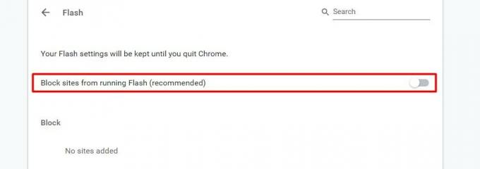 Как да отблокирам Adobe Flash Player в Google Chrome