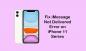 Oprava chyby iMessage nedodaná na zariadeniach iPhone 11/11 Pro / 11 Pro Max