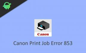 Как да коригирам грешка на заданието за печат на Canon 853 на компютър с Windows