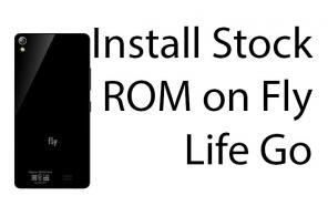 Stock ROM -levyn asentaminen Fly Life Go -ohjelmaan [Firmware Flash File / Unbrick]