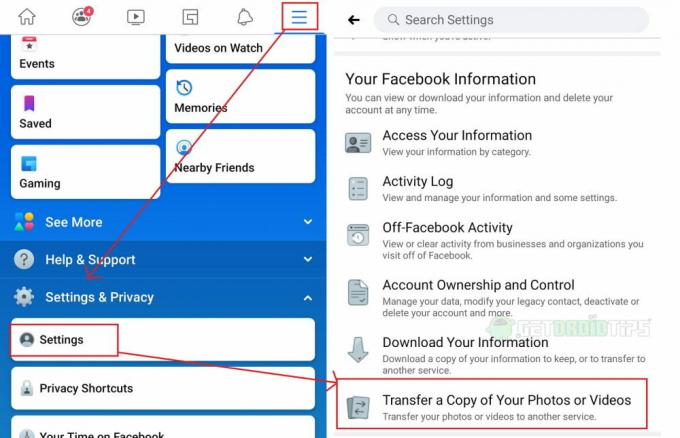 Как да прехвърляте снимки и видеоклипове от Facebook в Google Photos