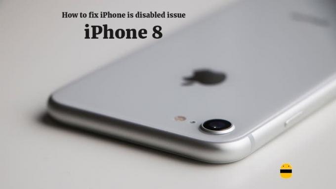 Cum se remediază problema iPhone este dezactivată pe iPhone 8