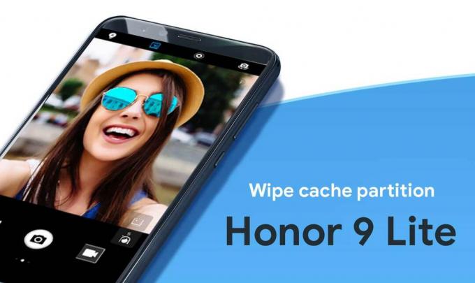 A gyorsítótár-partíció törlése a Huawei Honor 9 Lite készüléken
