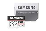 „Samsung PRO Endurance“ 32 GB „microSDHC UHS-I U3“ vaizdo stebėjimo atminties kortelės su adapteriu vaizdas (MB-MJ32GA)