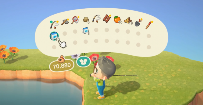 Как поймать золотую форель в Animal Crossing New Horizons