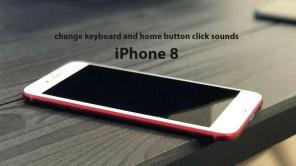 Как да промените звука на щракване на клавиатура и бутон за начало на iPhone 8