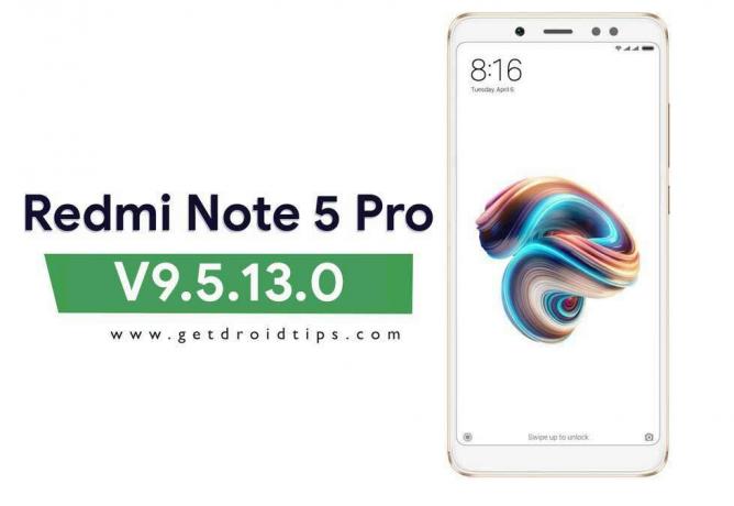 Baixe MIUI 9.5.13.0 Global Stable ROM no Redmi Note 5 Pro [V9.5.13.0]