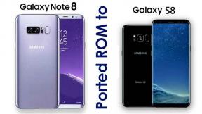 Sådan installeres Galaxy Note8 Ported ROM på Galaxy S8 og S8 +