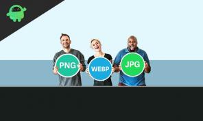 Google'i WEBP-piltide salvestamine JPEG- või PNG-pildilaiendina