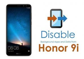 Как да деактивирам Honor 9i фонови приложения и данни