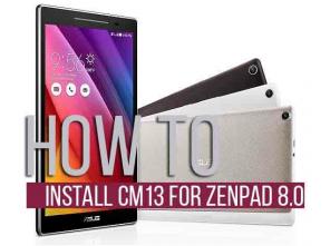 كيفية تثبيت CM13 الرسمي لجهاز Zenpad 8.0