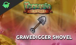 Kako priti do Gravediggerjeve lopate v Terraria Journey's End?