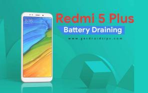 استنزاف البطارية بسرعة: كيفية الإصلاح على Redmi 5 Plus