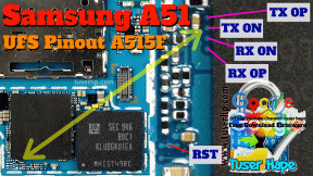 PinOUT UFS dell'ISP per Samsung Galaxy A51 SM-A515F