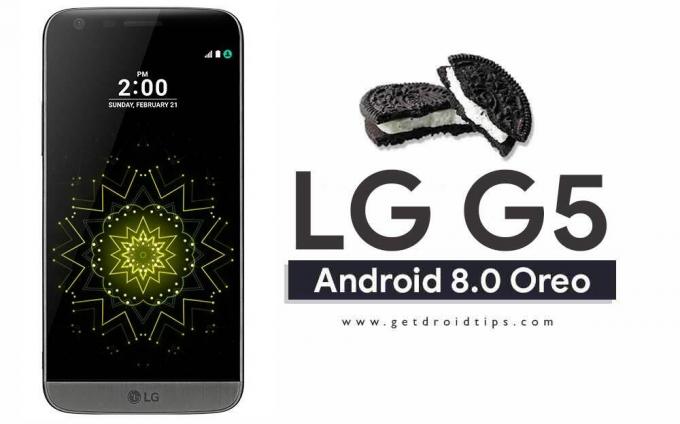 Scarica e installa l'aggiornamento LG G5 Android 8.0 Oreo