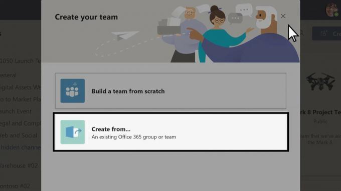 كيفية إعداد فريق باستخدام مجموعات Microsoft Teams؟