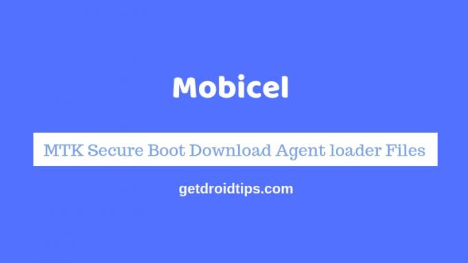 Télécharger les fichiers du chargeur de l'agent de téléchargement Mobicel MTK Secure Boot [MTK DA]