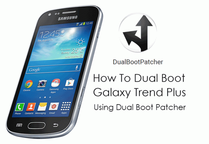 A Dual Boot Galaxy Trend Plus használata a Dual Boot Patcher használatával