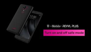 Sådan tændes og slukkes sikker tilstand på T-Mobile Revvl Plus