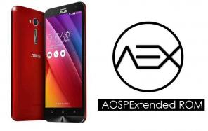 Télécharger AOSPExtended pour Asus Zenfone 2 Laser (Android 9.0 Pie)